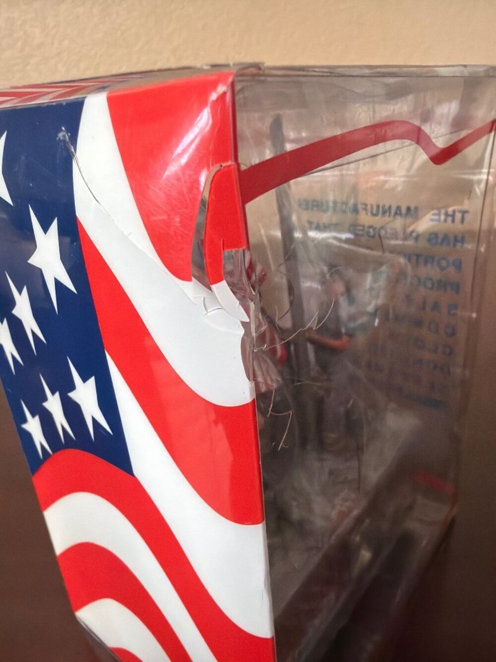 Freedom Fighters 9/11 Firefighter Memorial Clock Figurine w/Box - UnTESTED - Picture 4 of 16